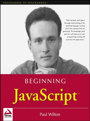 Beginning JavaScript - ebook